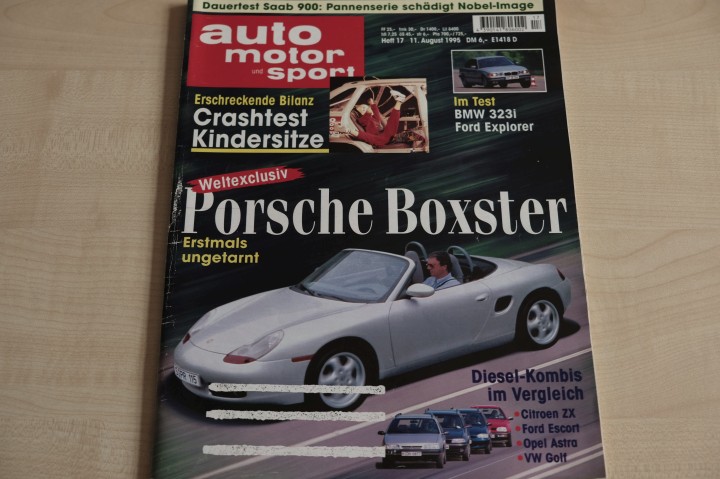 Deckblatt Auto Motor und Sport (17/1995)